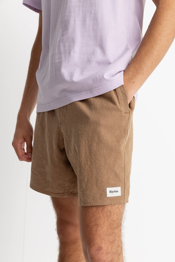 Rhythm Textured Linen Jam - CEDAR - Sun Diego Boardshop