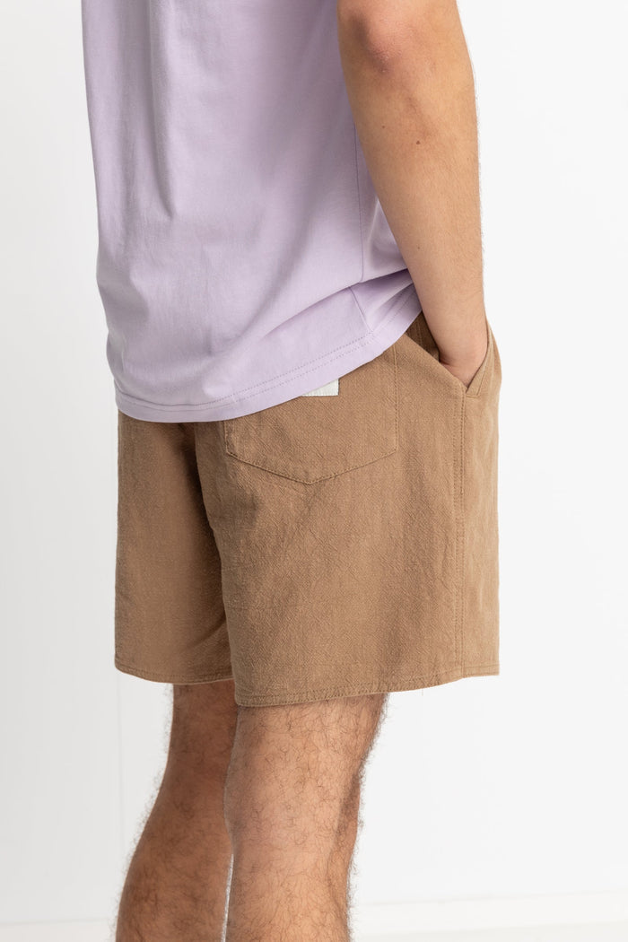 Rhythm Textured Linen Jam - CEDAR - Sun Diego Boardshop