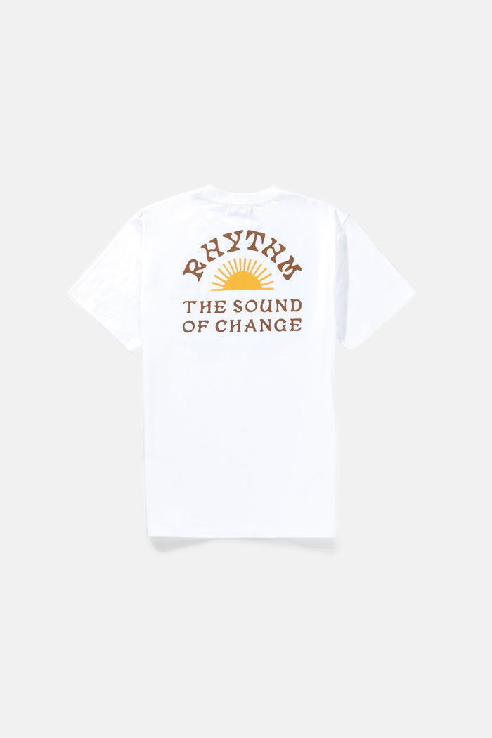 Rhythm Awake Ss T Shirt - VINTAGE WHITE - Sun Diego Boardshop