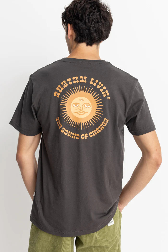 Rhythm Sun Life Ss T Shirt - BLACK - Sun Diego Boardshop