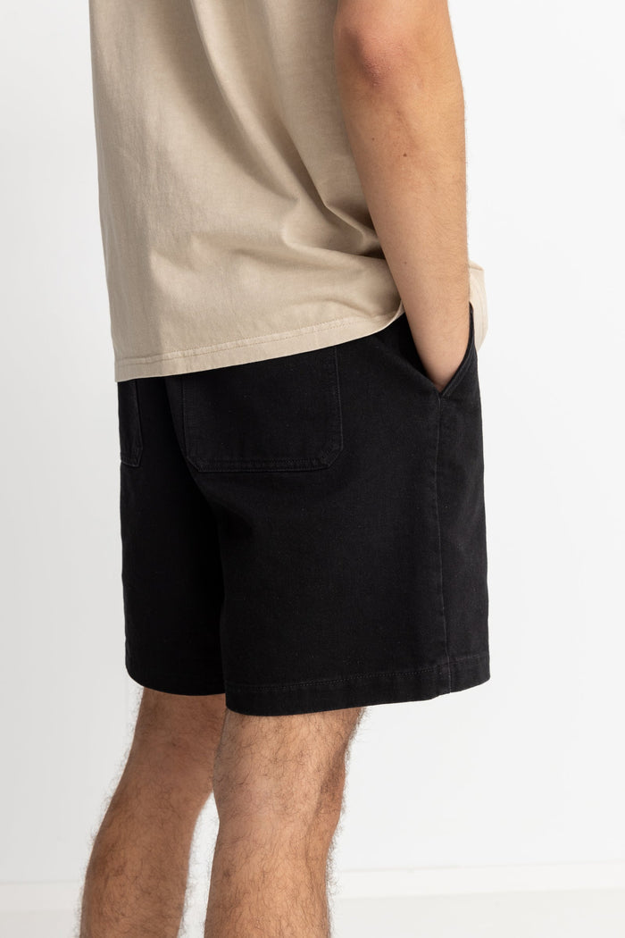 Rhythm Denim Essential Short - WORN BLACK - Sun Diego Boardshop