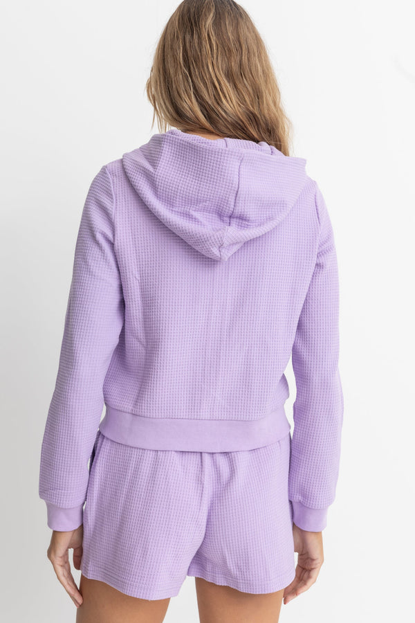 Rhythm Light Layers Zip Up - LAVENDER - Sun Diego Boardshop