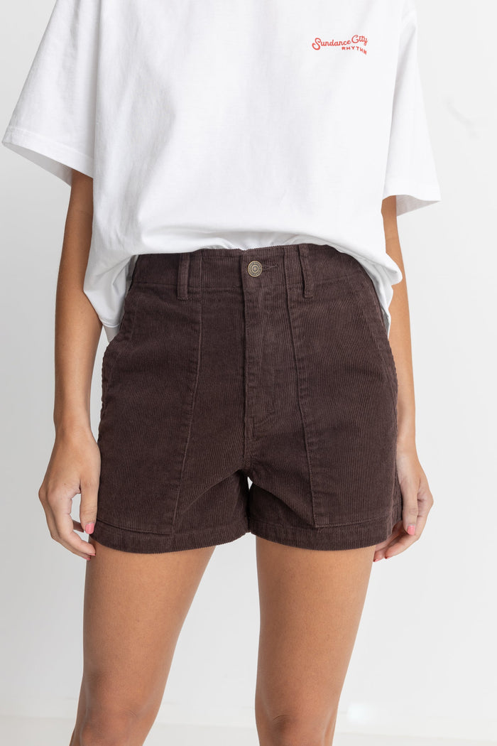 Rhythm Fatigue Corduroy Short - CHOCOLATE - Sun Diego Boardshop