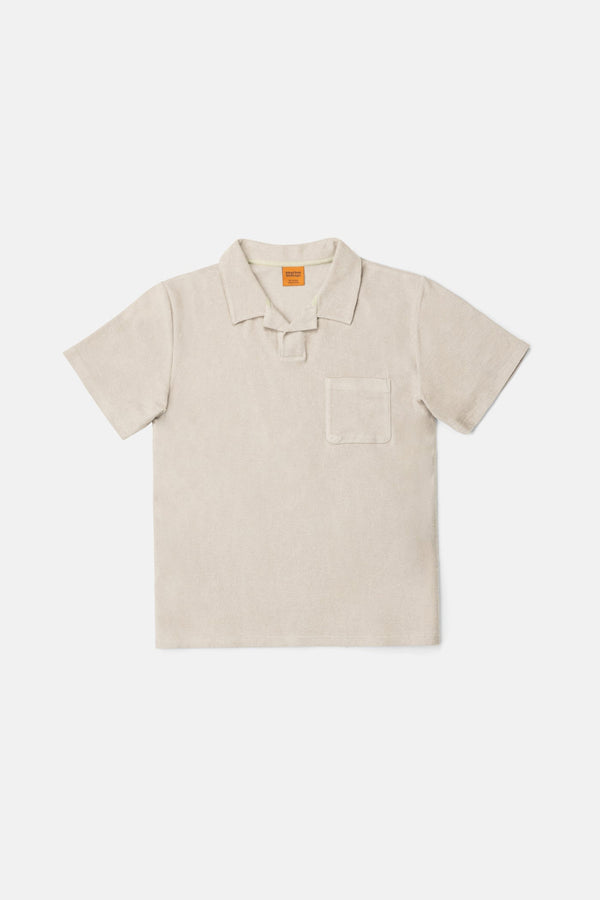 Rhythm Vintage Terry Polo - Stone - Sun Diego Boardshop