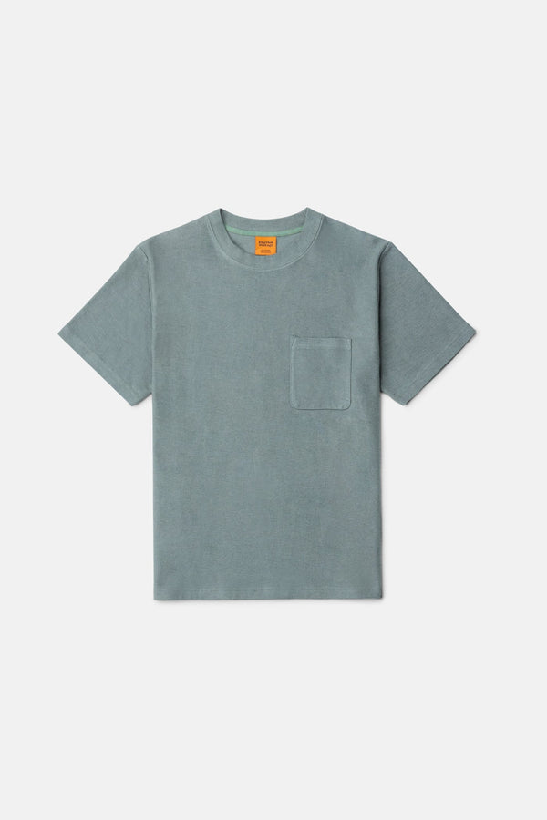 Rhythm Vintage Terry Short Sleeve Shirt - Silver Pine - Sun Diego Boardshop