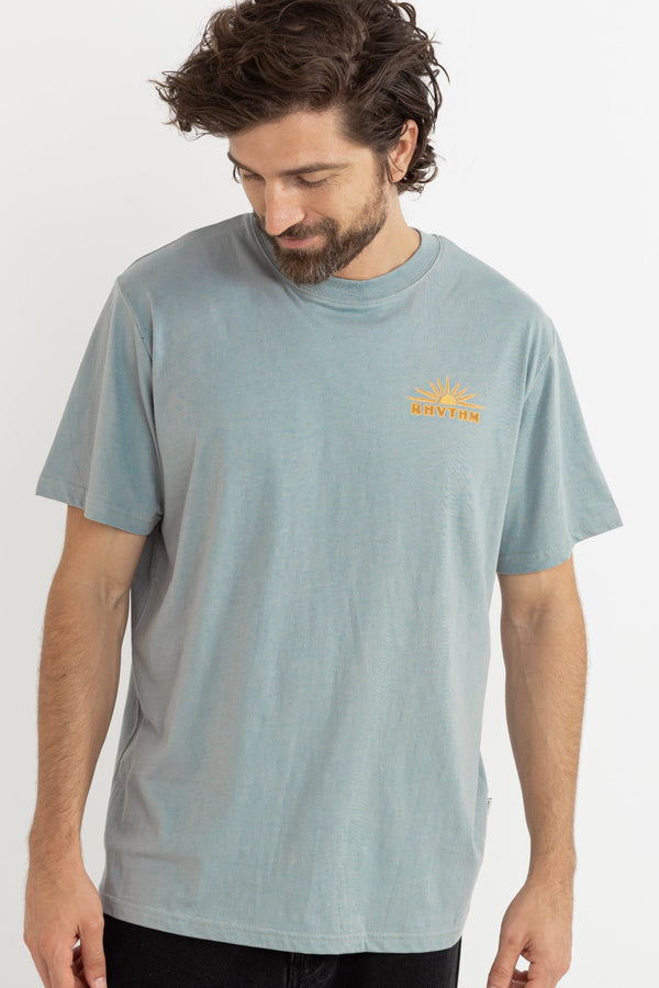 Rhythm Frame Short Sleeve T-Shirt - Seafoam - Sun Diego Boardshop