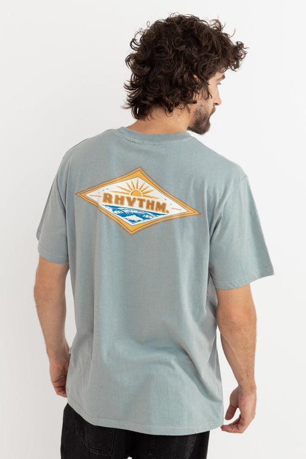 Rhythm Frame Short Sleeve T-Shirt - Seafoam - Sun Diego Boardshop