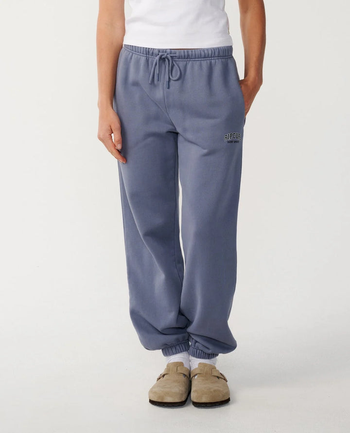 Rip Curl Women's Varsity Sports Track Pant - Blue Grey