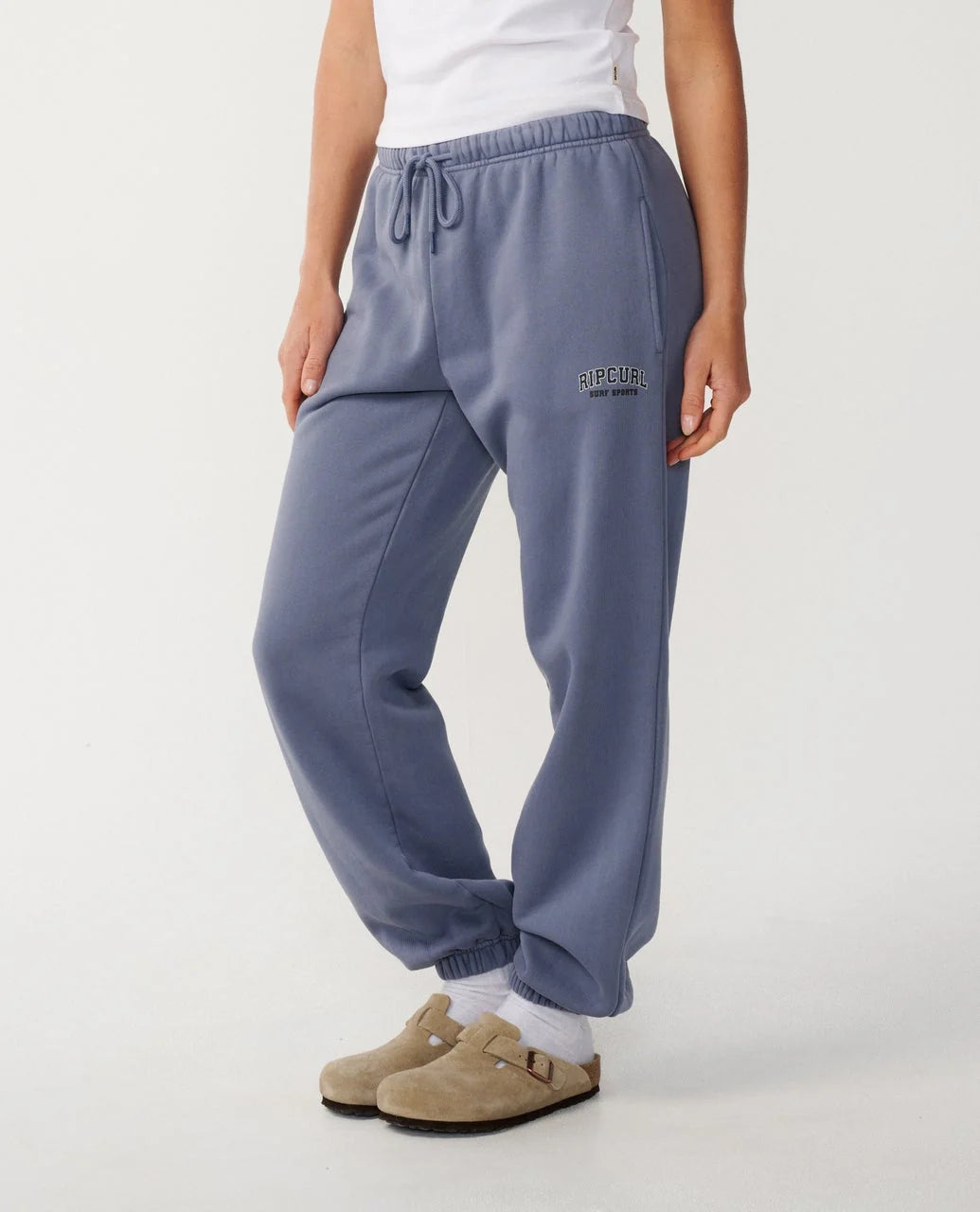Rip Curl Women's Varsity Sports Track Pant - Blue Grey