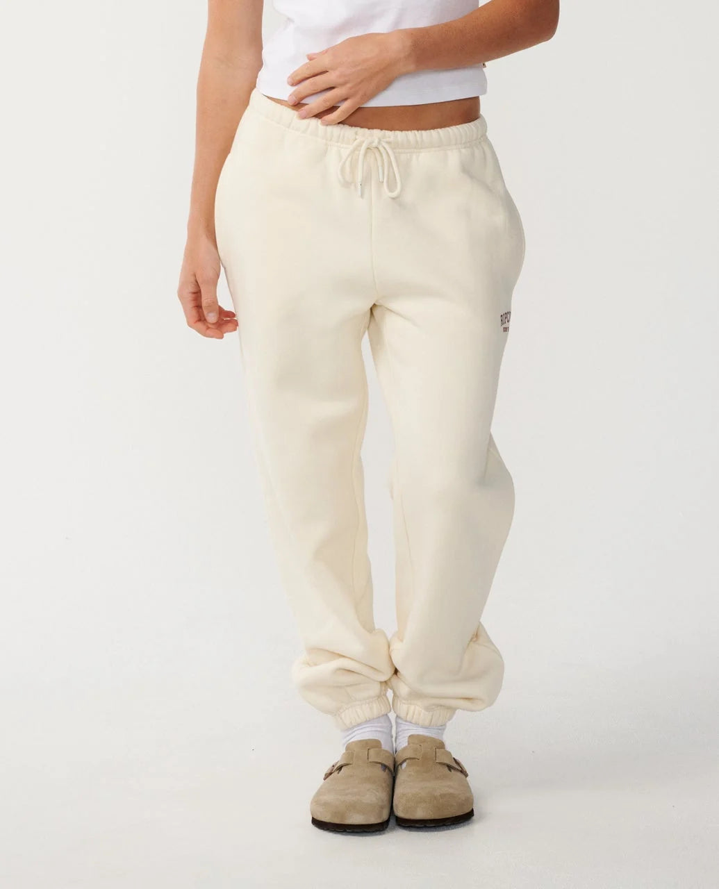 Rip Curl Women's Varsity Sports Track Pant - Bone