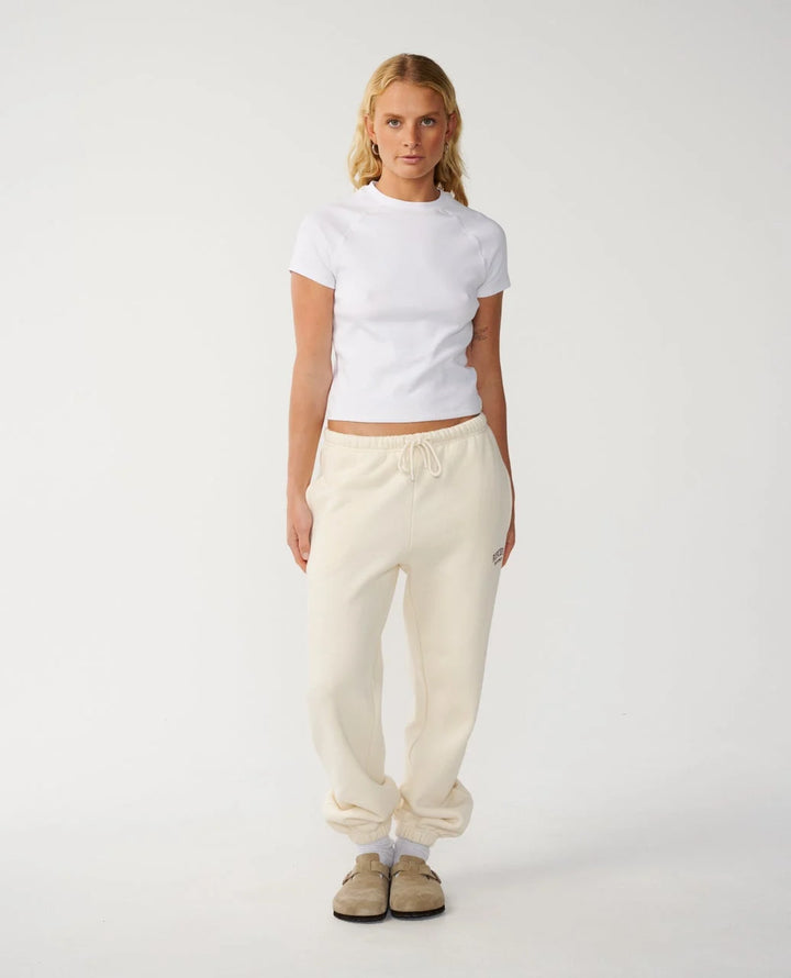 Rip Curl Women's Varsity Sports Track Pant - Bone