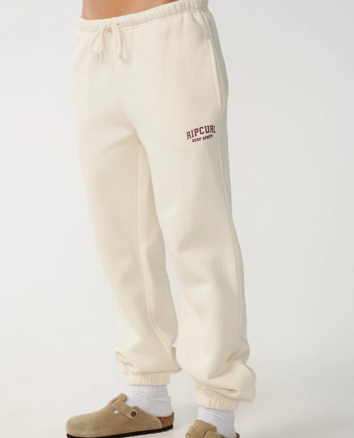 Rip Curl Women's Varsity Sports Track Pant - Bone