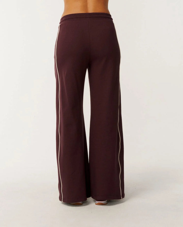 Rip Curl Women's Since 1969 Wide Leg Track Pant - Fudge - Sun Diego Boardshop