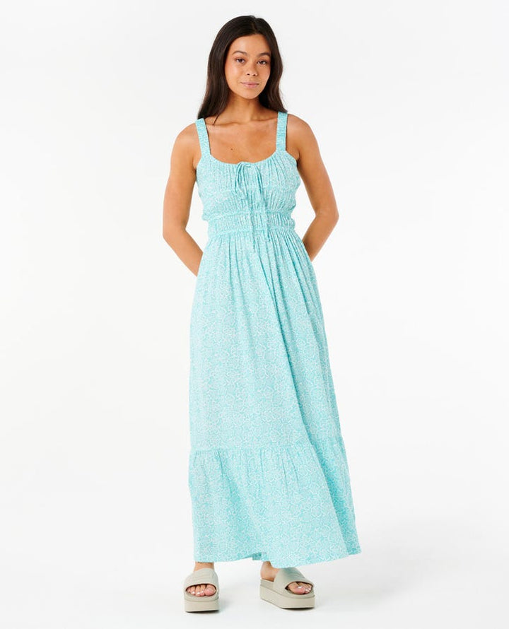 Rip Curl Neon Isles Maxi Dress - Blue 0070 - Sun Diego Boardshop
