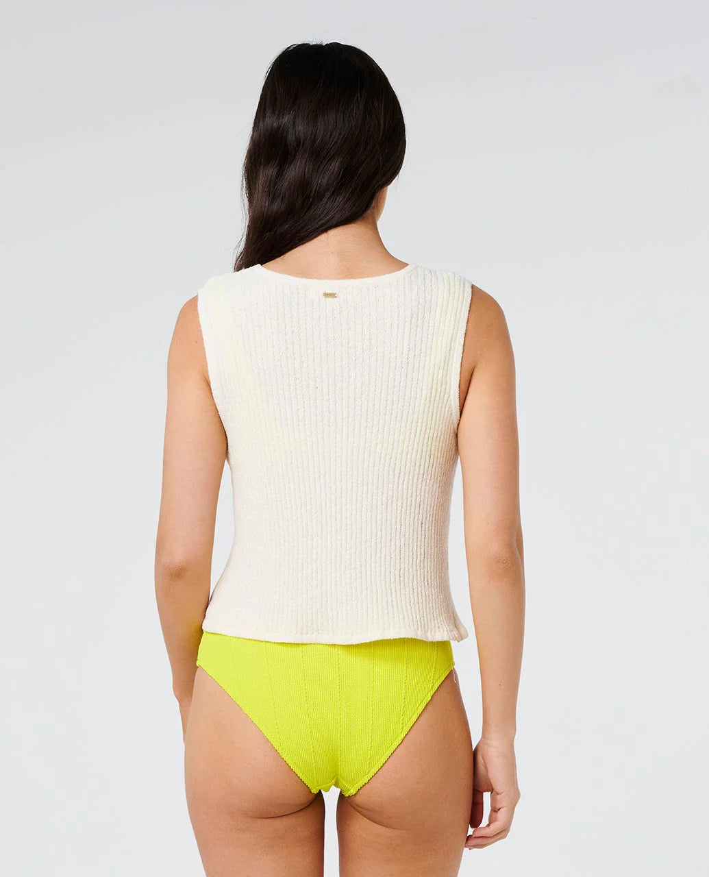 Rip Curl Women's Catalina Island Knit Vest - Off White - Sun Diego Boardshop