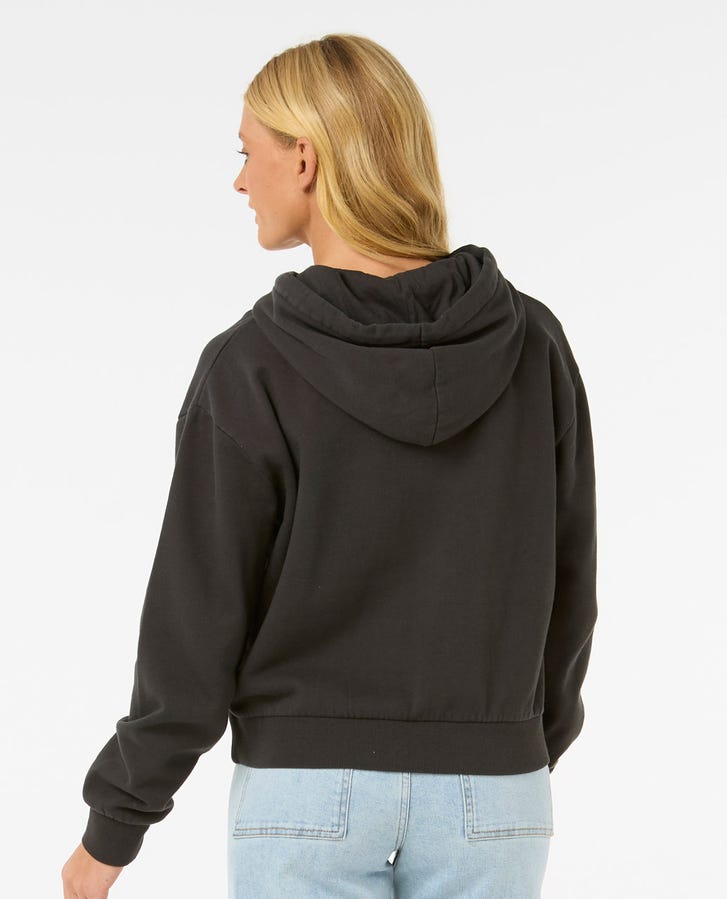 Rip Curl Surfarama Zip Through - WASHED BLACK - Sun Diego Boardshop