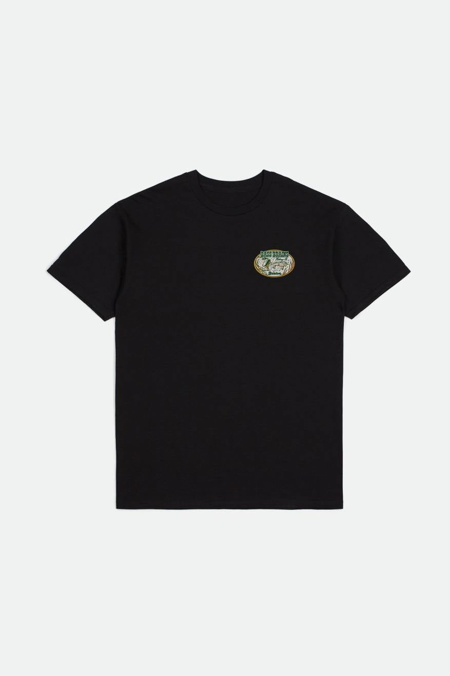 Bass Brains Swim S/S Standard Tee - Black - Sun Diego Boardshop