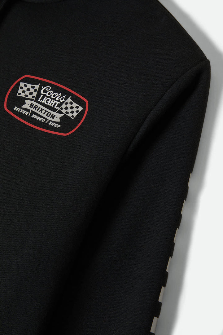 Brixton Coors Light Pit Stop Hoodie - Black - Sun Diego Boardshop