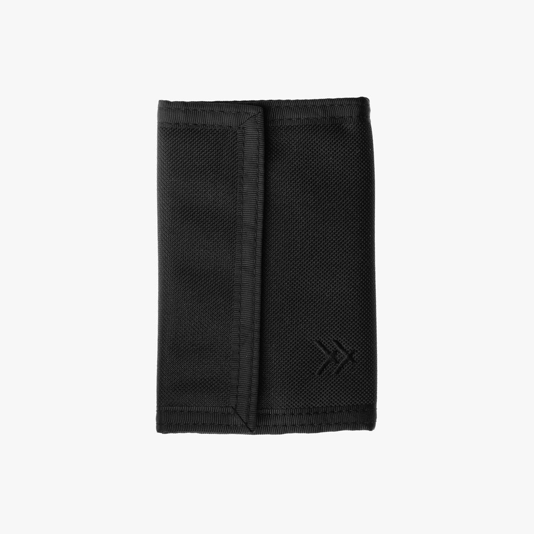 Thread Velcro Bifold Wallet - Black - Sun Diego Boardshop
