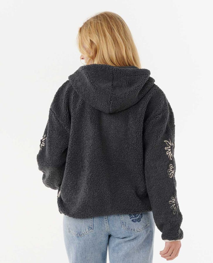 Rip Curl Pacific Rider Polar Fleece - Noir - Sun Diego Boardshop