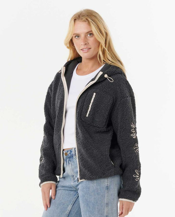 Rip Curl Pacific Rider Polar Fleece - Noir - Sun Diego Boardshop