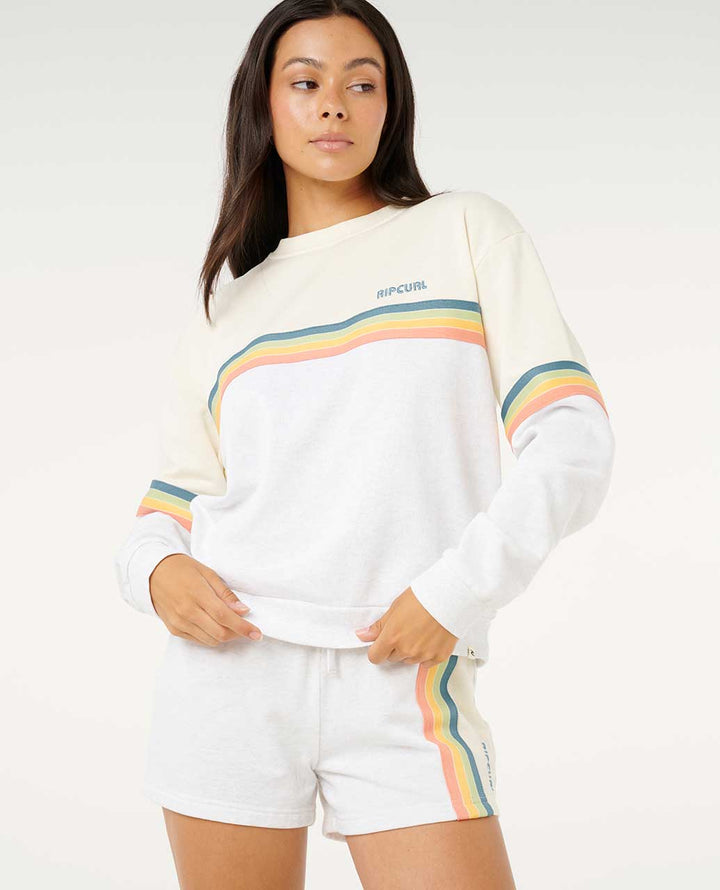 Rip Curl Surf Revival Crew - Grey Marle 0085