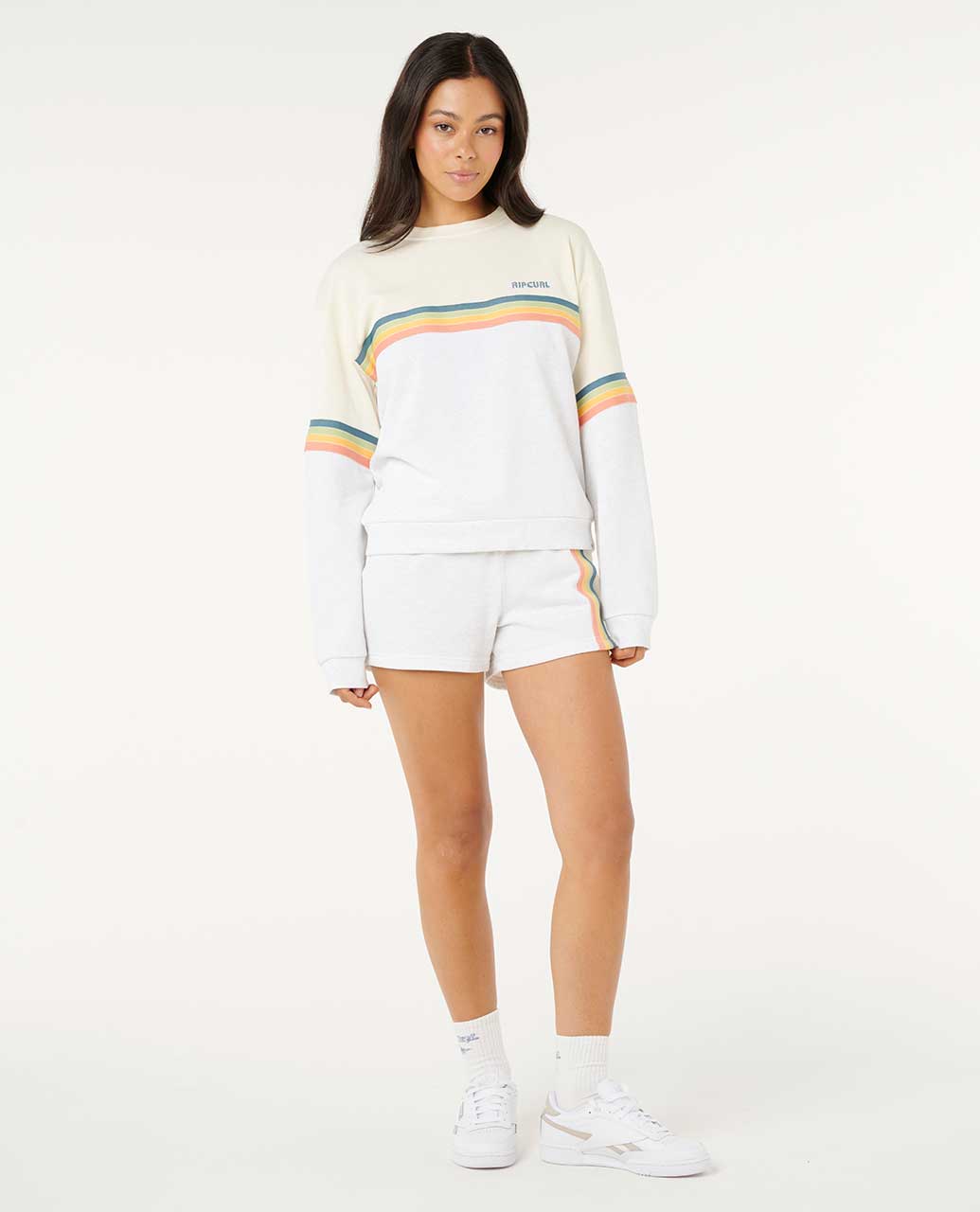 Rip Curl Surf Revival Crew - Grey Marle 0085