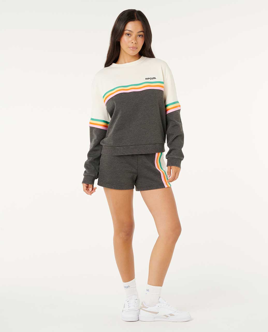 Rip Curl Surf Revival Crew - Washed Black 8264