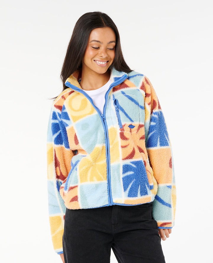 Rip Curl Ty Williams Zip Through Polar Fleece - Multi 8817