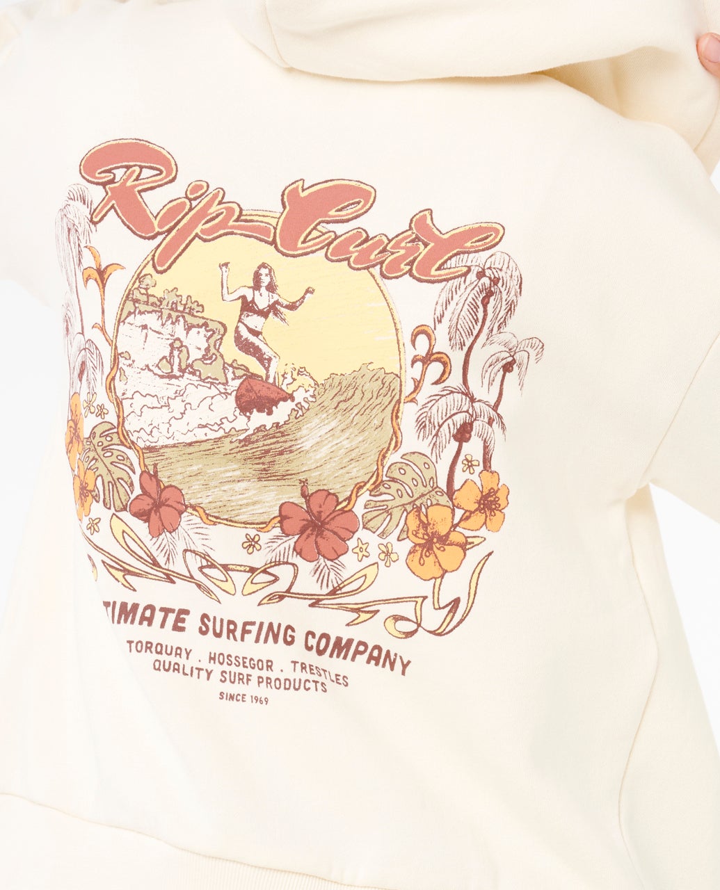 Rip Curl Surf Dreams Zip Through - Bone 3021