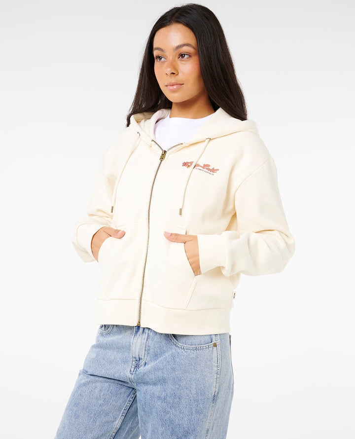 Rip Curl Surf Dreams Zip Through - Bone 3021