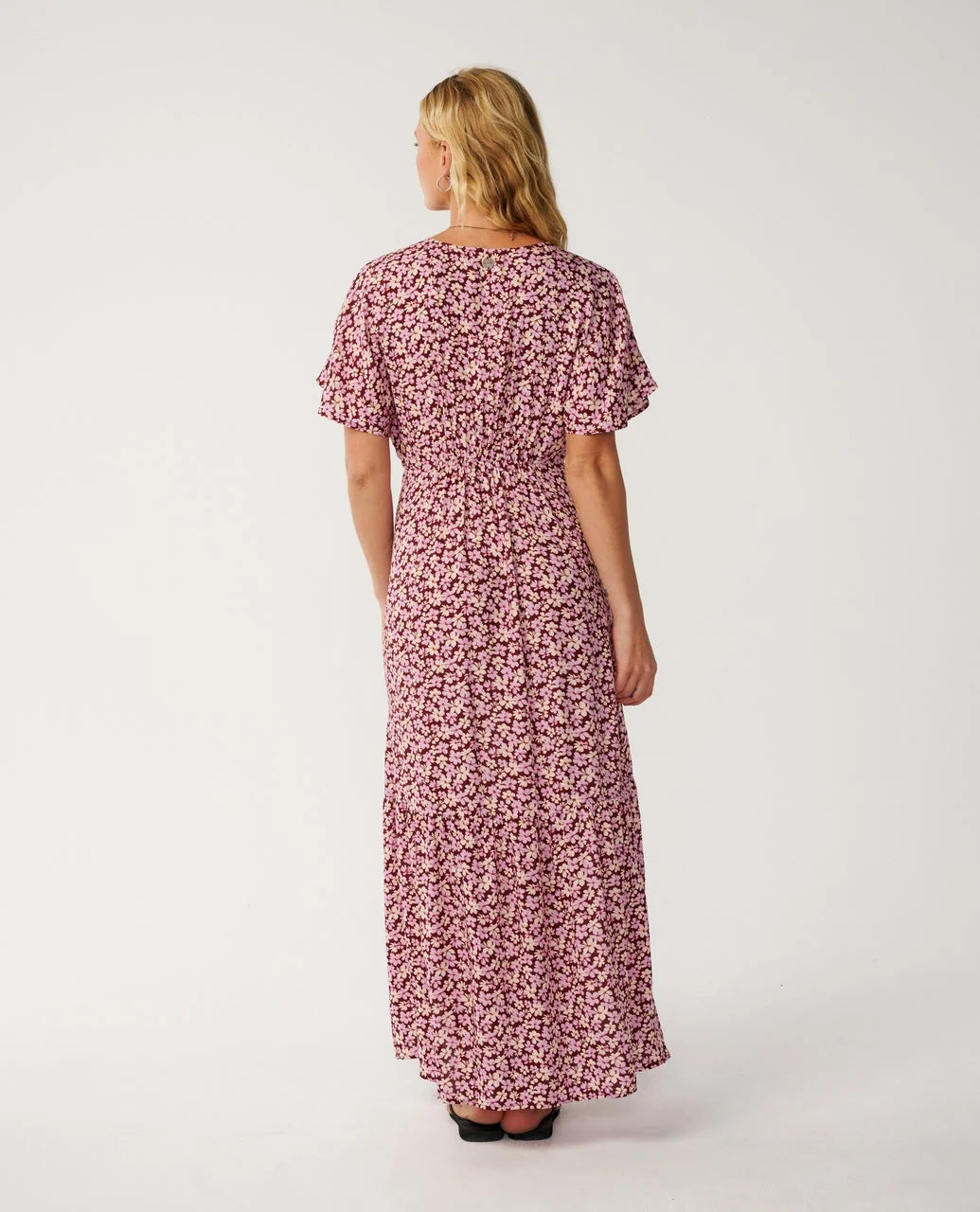 Rip Curl Women's Party Wave Maxi Dress - Dark Plum - Sun Diego Boardshop