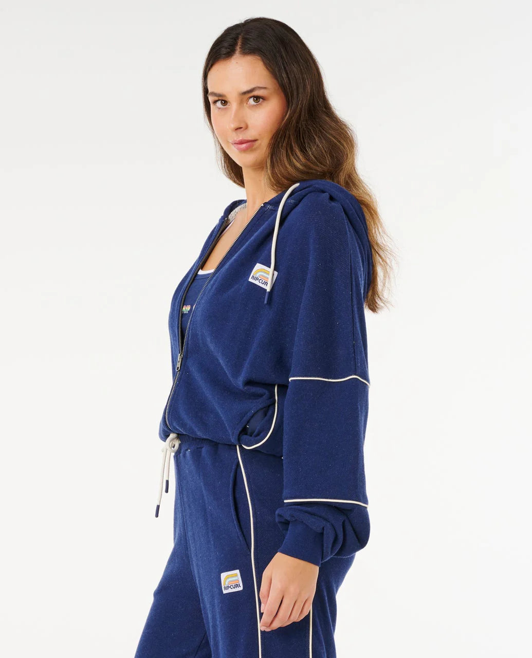 Rip Curl Surf Side Spliced Zip Through - Dark Navy - Sun Diego Boardshop