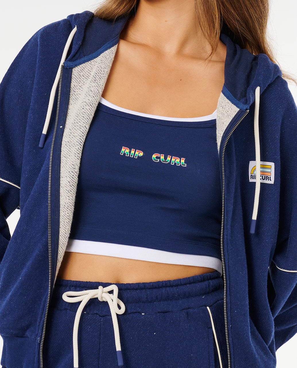 Rip Curl Surf Side Spliced Zip Through - Dark Navy - Sun Diego Boardshop