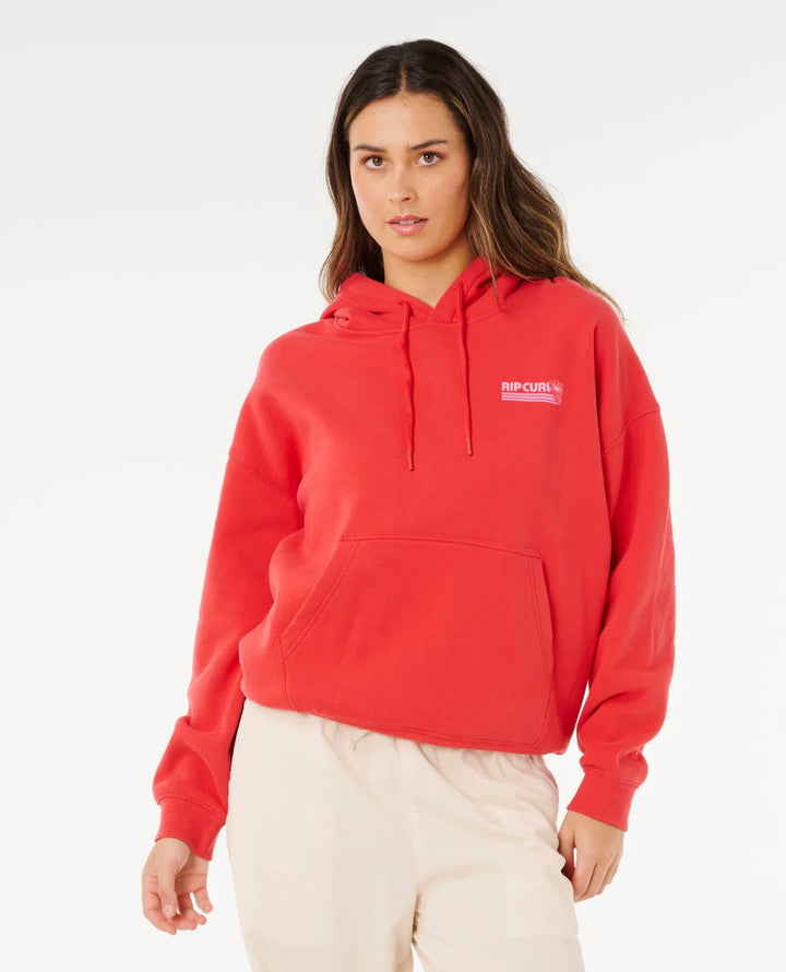 Rip Curl Ocean Break Heritage Hood - Deep Red - Sun Diego Boardshop