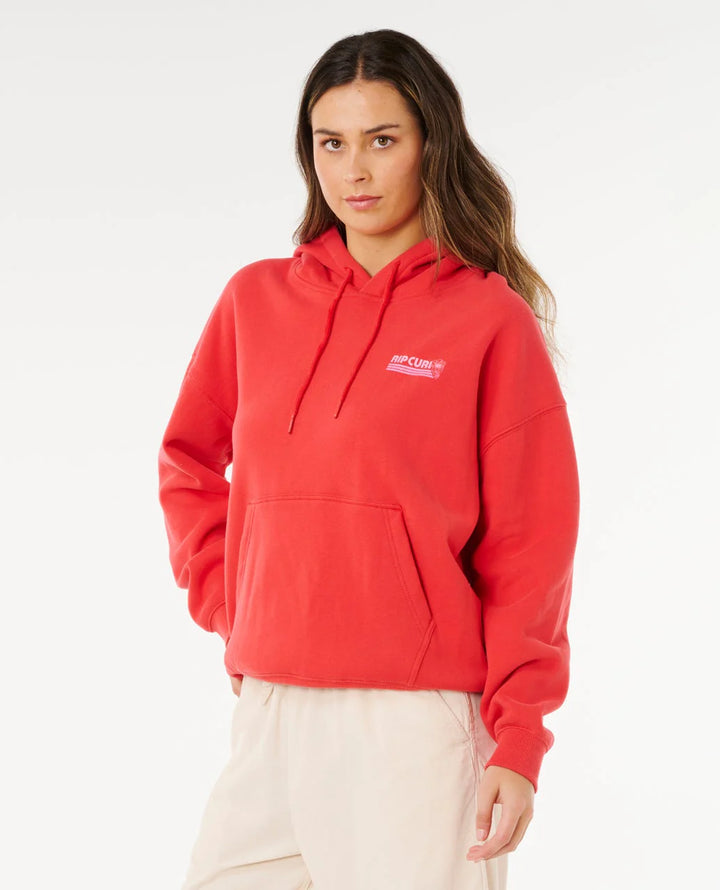 Rip Curl Ocean Break Heritage Hood - Deep Red - Sun Diego Boardshop