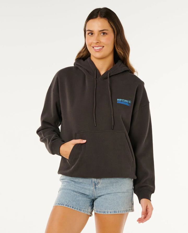 Rip Curl Ocean Break Heritage Hood - Washed Black 8264 - Sun Diego Boardshop