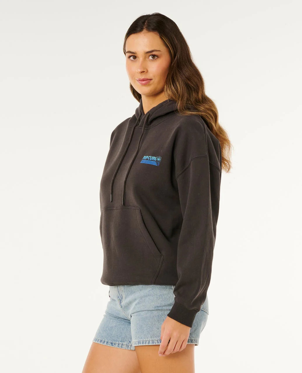 Rip Curl Ocean Break Heritage Hood - Washed Black 8264 - Sun Diego Boardshop