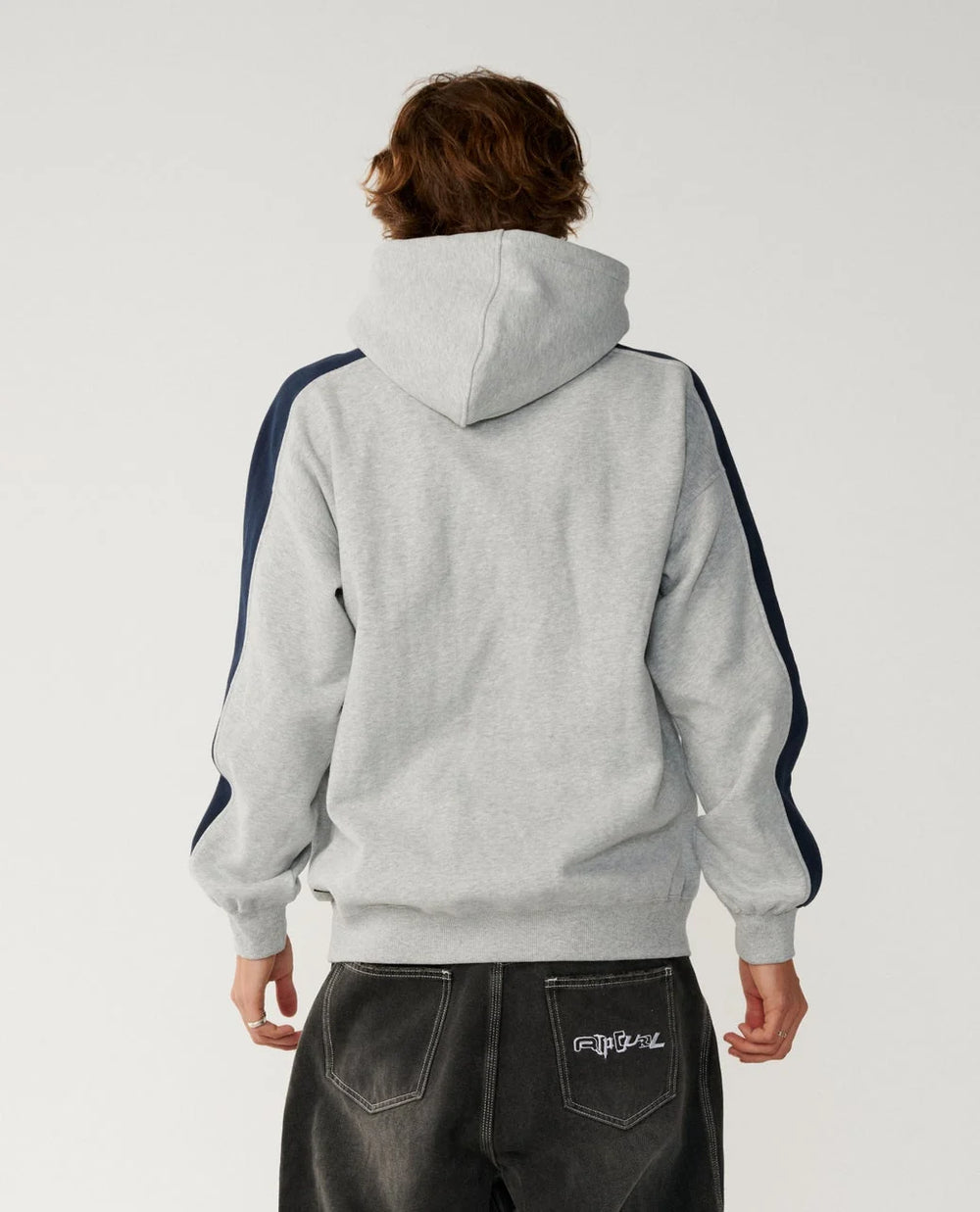 Rip Curl Men's Archive Panel Hood - Grey Marle - Sun Diego Boardshop