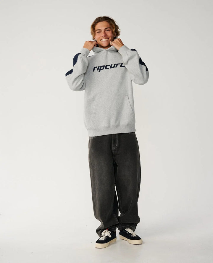 Rip Curl Men's Archive Panel Hood - Grey Marle - Sun Diego Boardshop