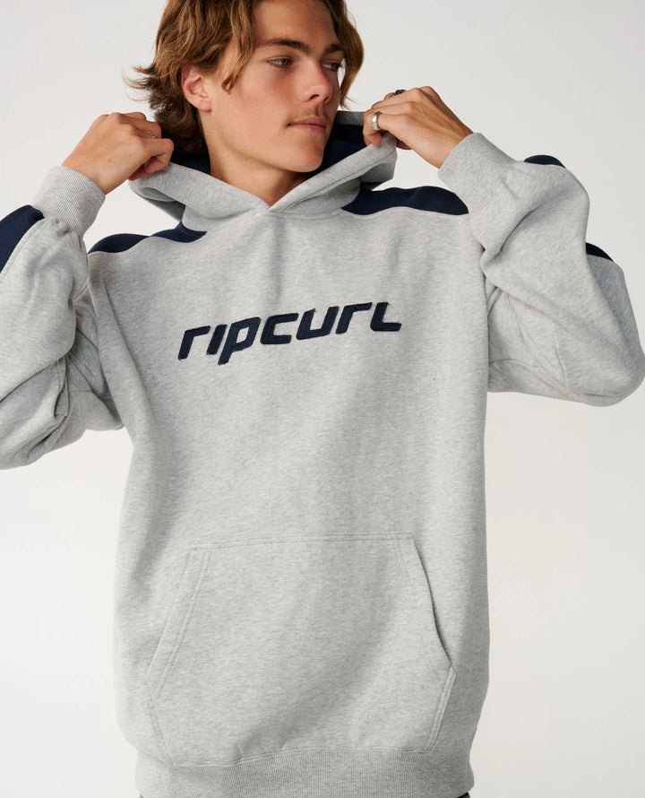 Rip Curl Men's Archive Panel Hood - Grey Marle - Sun Diego Boardshop