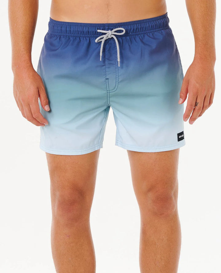 Rip Curl Offset Fade Volley Boardshort - Light Navy