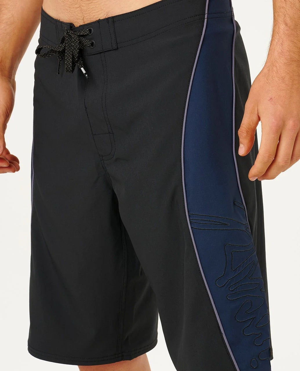 Rip Curl Men's Mirage Panel Beater Boardshort - Black - Sun Diego Boardshop
