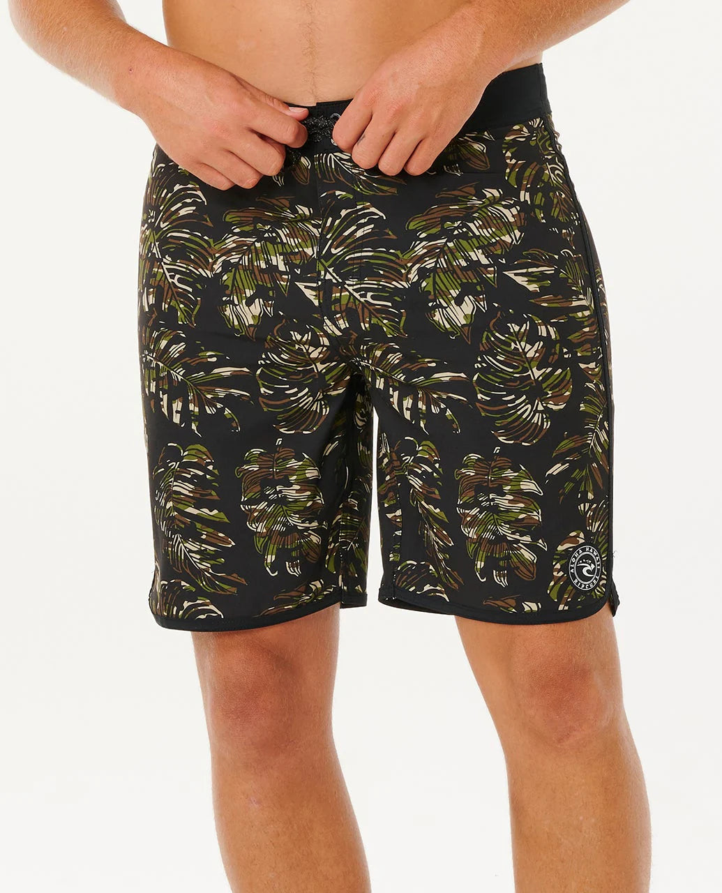 Rip Curl Men's Mirage Hawaii Leaf 19" Boardshort - Black