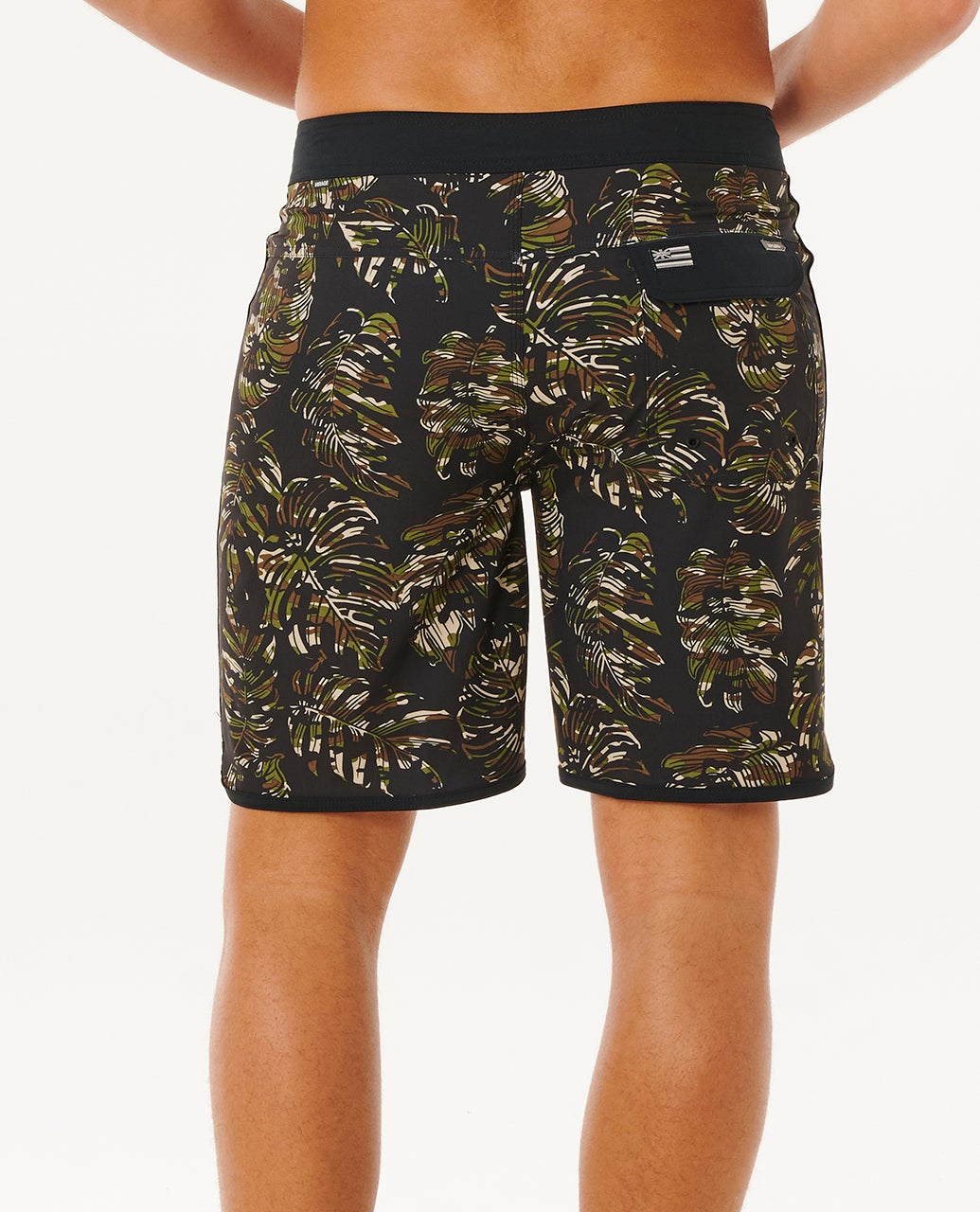 Rip Curl Men's Mirage Hawaii Leaf 19" Boardshort - Black