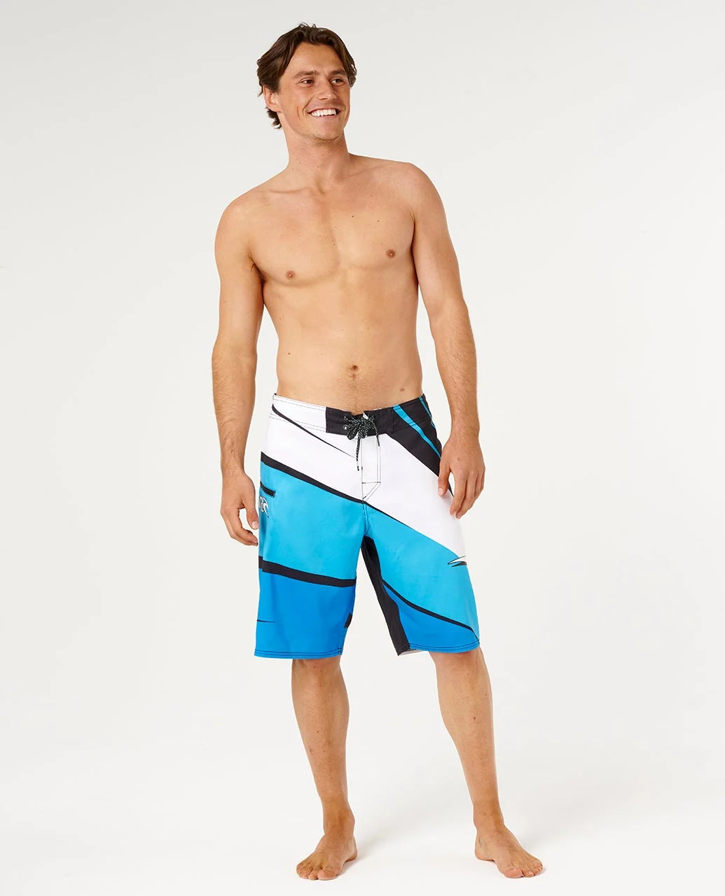 Rip Curl Men's Mick Fanning Icons Of Surf 22" Boardshort - Black/Blue - Sun Diego Boardshop