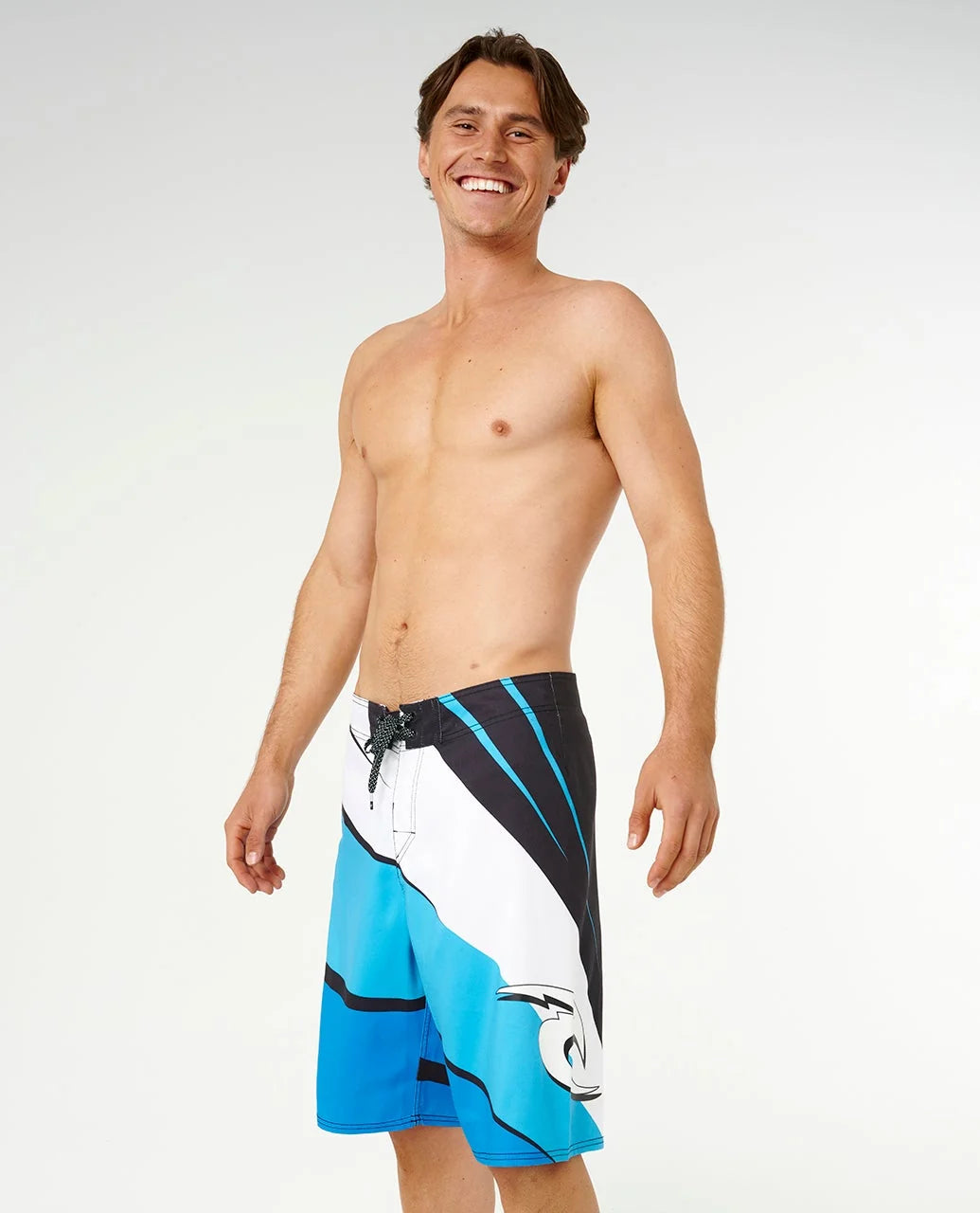 Rip Curl Men's Mick Fanning Icons Of Surf 22" Boardshort - Black/Blue - Sun Diego Boardshop