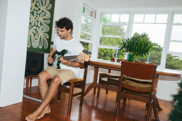 Rhythm Fern Vintage Short Sleeve T-Shirt - Vintage White - Sun Diego Boardshop