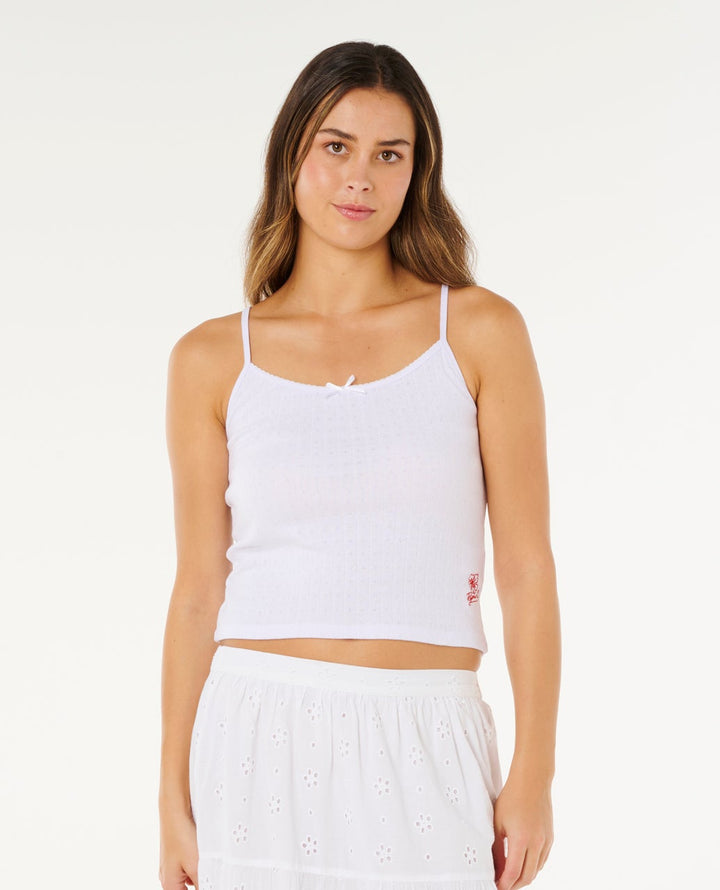 Rip Curl Poolside Tank - Optical White 3262 - Sun Diego Boardshop