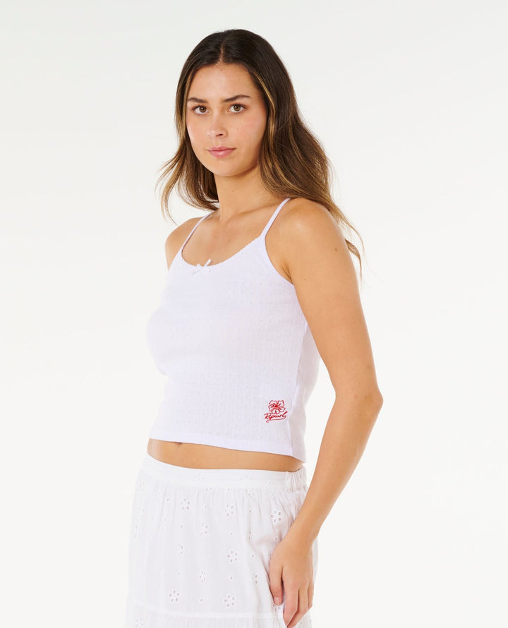 Rip Curl Poolside Tank - Optical White 3262 - Sun Diego Boardshop